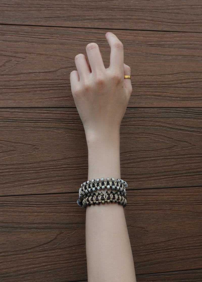 tied bracelet